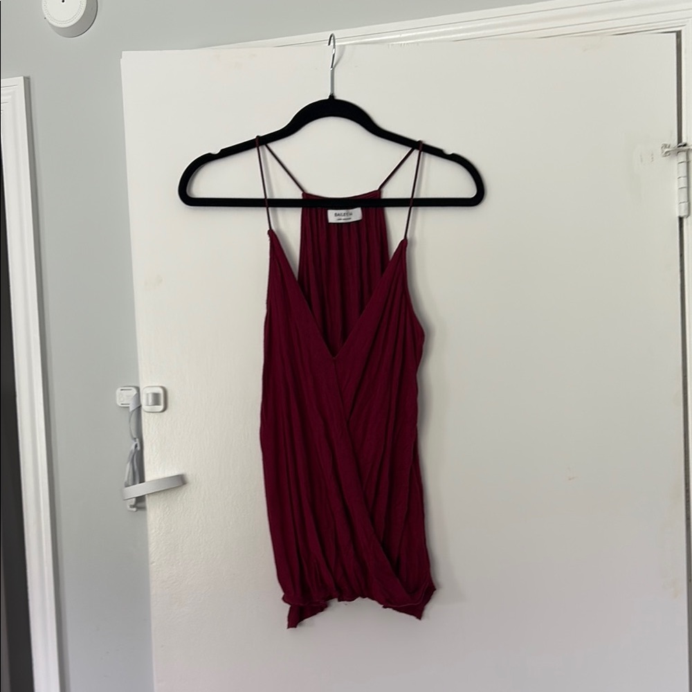 Bailey 44 Deep Red Camisole Top